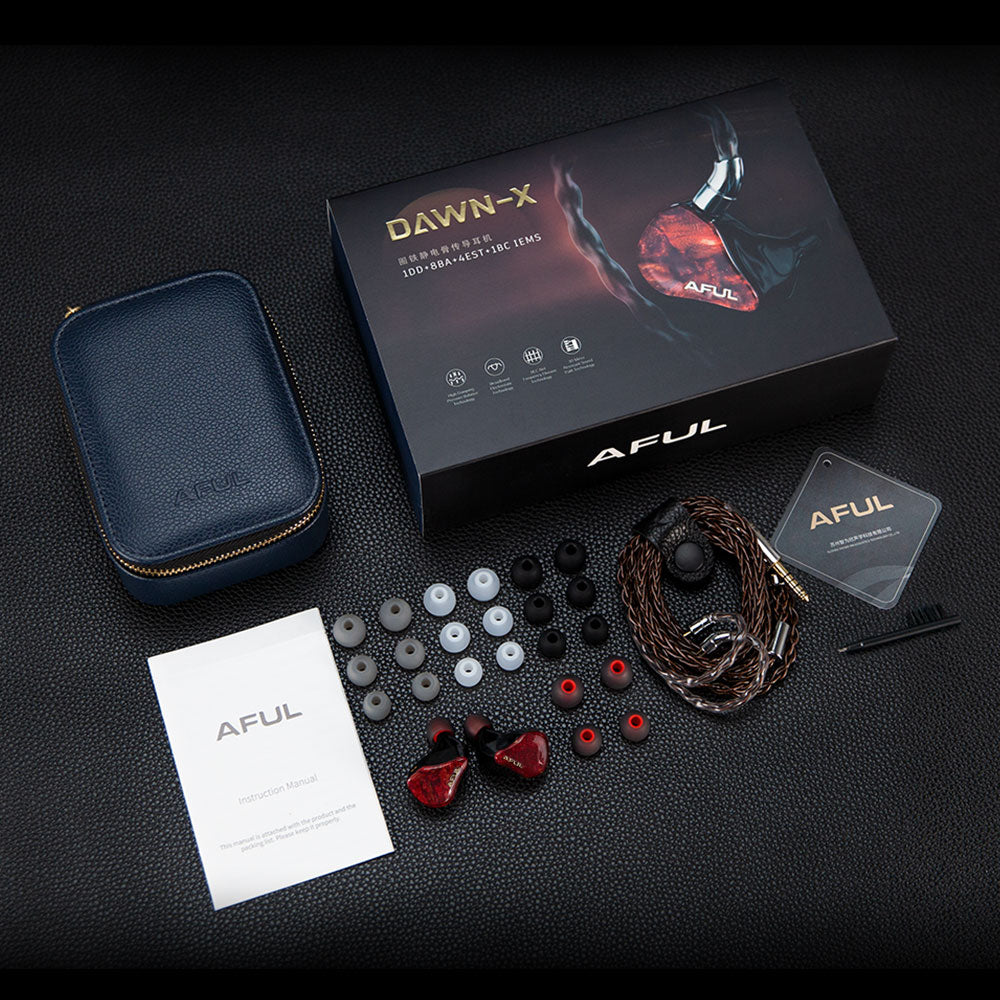 AFUL DAWN-X 1DD+8BA+4EST+1BC Drivers In-Ear Earphones