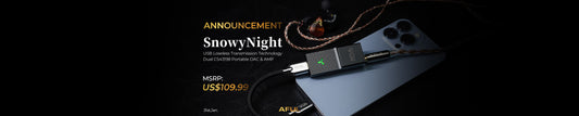 AFUL SnowyNight: High-Performance Dual CS43198 Portable USB DAC/AMP